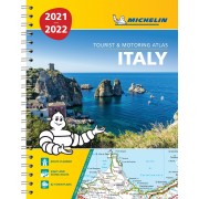Italien Vägatlas Michelin 2021-22